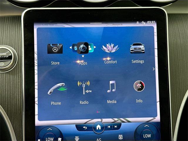 used 2022 Mercedes-Benz C-Class car, priced at $36,500