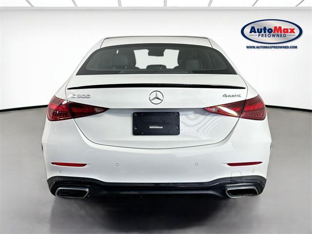 used 2022 Mercedes-Benz C-Class car, priced at $36,500