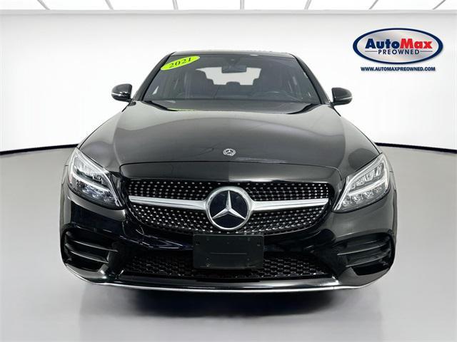used 2021 Mercedes-Benz C-Class car, priced at $28,500