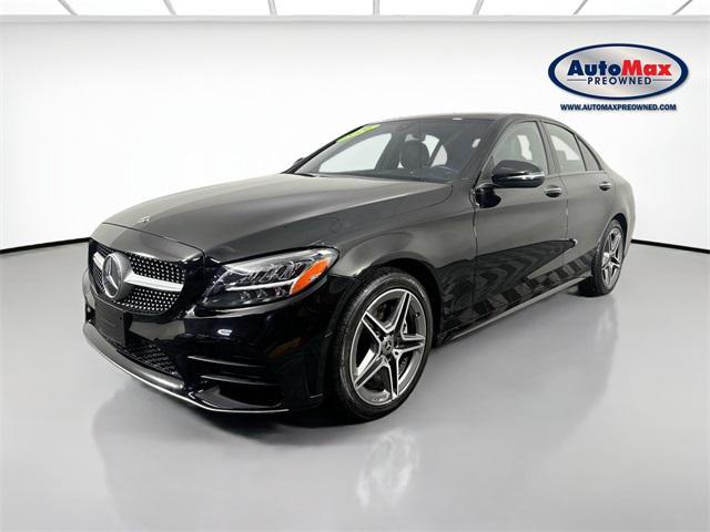used 2021 Mercedes-Benz C-Class car, priced at $28,500