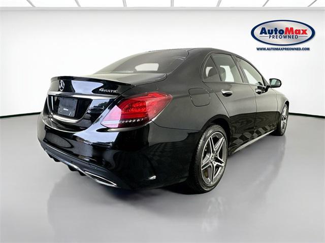 used 2021 Mercedes-Benz C-Class car, priced at $28,500