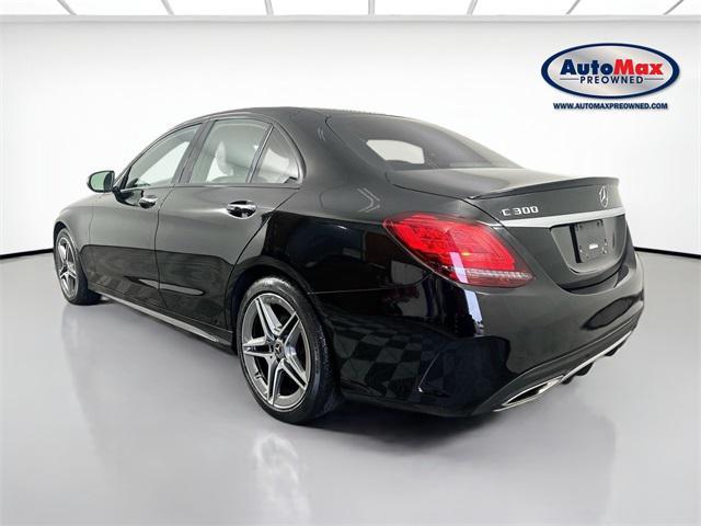 used 2021 Mercedes-Benz C-Class car, priced at $28,500