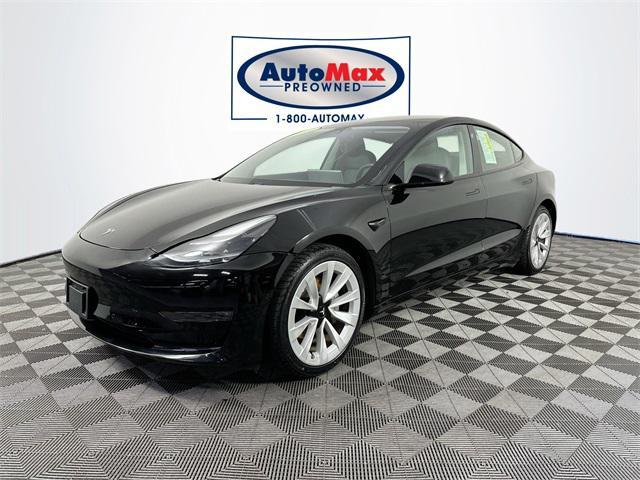 used 2021 Tesla Model 3 car, priced at $26,501