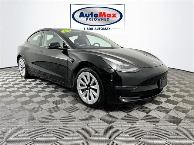 used 2021 Tesla Model 3 car, priced at $26,501