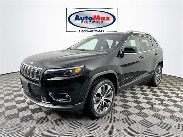 used 2021 Jeep Cherokee car, priced at $22,000