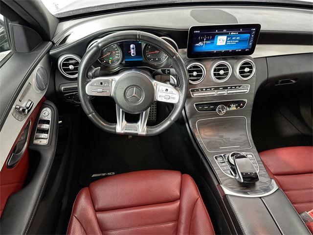 used 2019 Mercedes-Benz AMG C 43 car, priced at $30,000