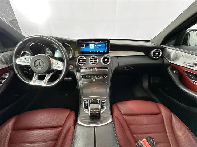 used 2019 Mercedes-Benz AMG C 43 car, priced at $30,000