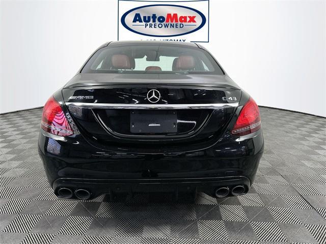 used 2019 Mercedes-Benz AMG C 43 car, priced at $30,000