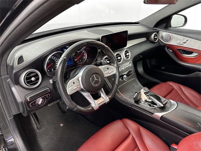 used 2019 Mercedes-Benz AMG C 43 car, priced at $30,000