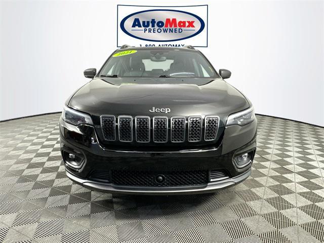 used 2021 Jeep Cherokee car, priced at $24,000