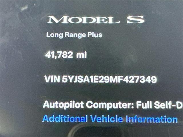 used 2021 Tesla Model S car, priced at $39,000