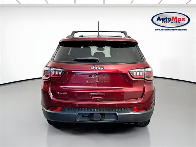 used 2021 Jeep Compass car, priced at $18,000