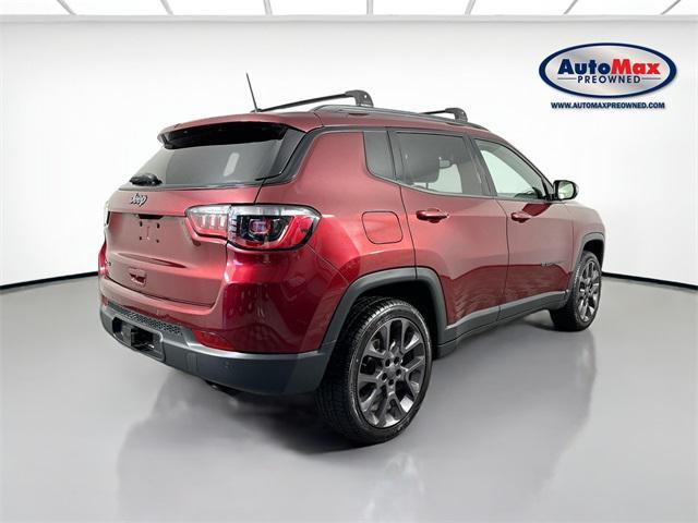 used 2021 Jeep Compass car, priced at $18,000