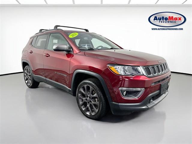 used 2021 Jeep Compass car, priced at $18,000