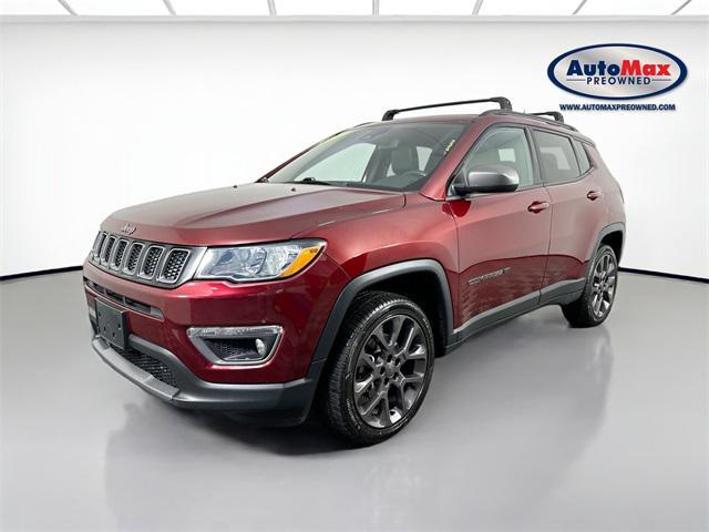used 2021 Jeep Compass car, priced at $18,000