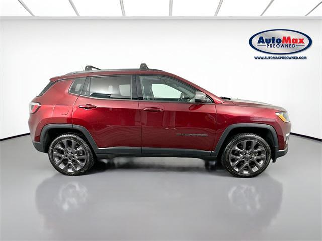 used 2021 Jeep Compass car, priced at $18,000