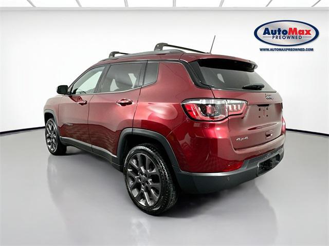 used 2021 Jeep Compass car, priced at $18,000