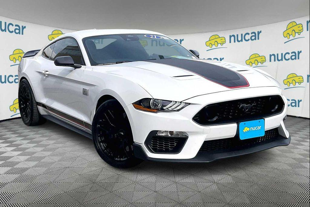 used 2021 Ford Mustang car, priced at $46,900
