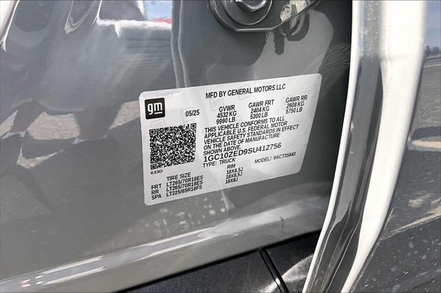new 2025 Chevrolet Silverado EV car, priced at $72,785