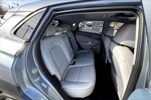 used 2021 Hyundai Kona EV car, priced at $16,900