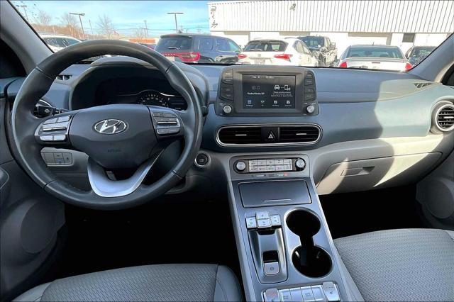 used 2021 Hyundai Kona EV car, priced at $16,900