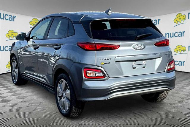 used 2021 Hyundai Kona EV car, priced at $16,900
