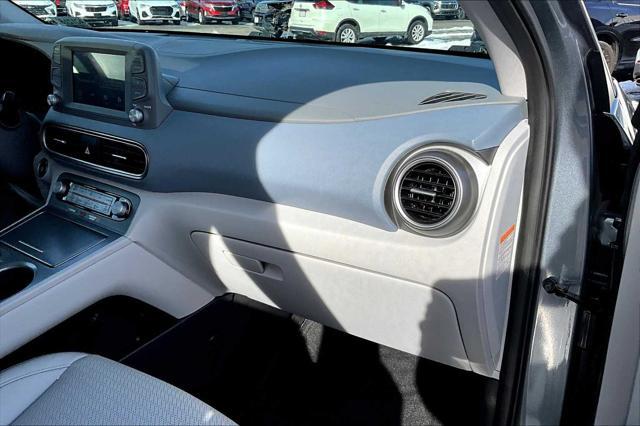 used 2021 Hyundai Kona EV car, priced at $16,900