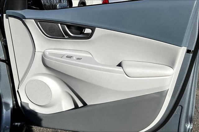 used 2021 Hyundai Kona EV car, priced at $16,900