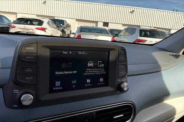 used 2021 Hyundai Kona EV car, priced at $16,900