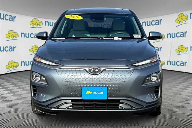 used 2021 Hyundai Kona EV car, priced at $16,900