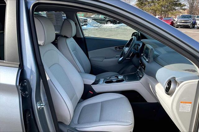 used 2021 Hyundai Kona EV car, priced at $16,900