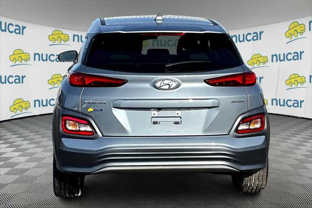 used 2021 Hyundai Kona EV car, priced at $16,900