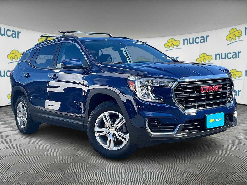 used 2022 GMC Terrain car, priced at $21,900