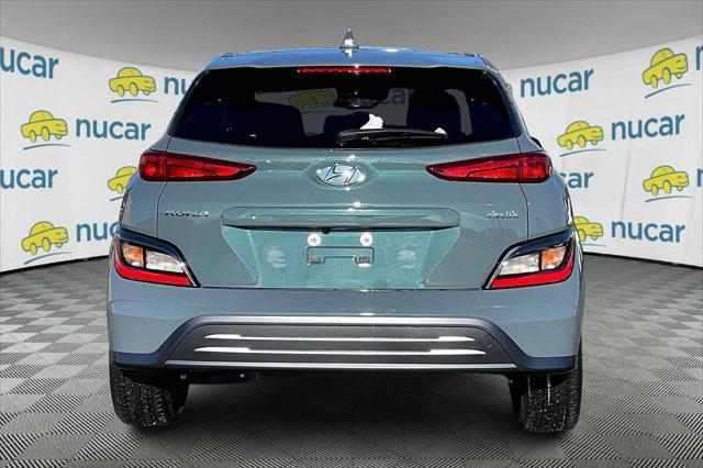 used 2022 Hyundai Kona EV car, priced at $20,900