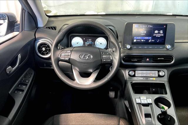 used 2022 Hyundai Kona EV car, priced at $20,900