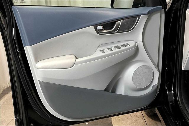 used 2020 Hyundai Kona EV car, priced at $14,900