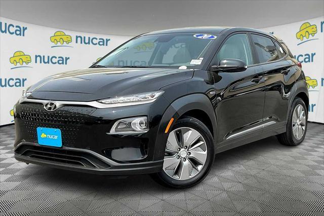 used 2020 Hyundai Kona EV car, priced at $14,500