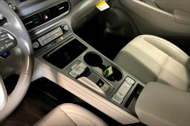 used 2020 Hyundai Kona EV car, priced at $14,900