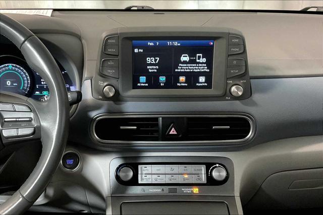 used 2020 Hyundai Kona EV car, priced at $14,900