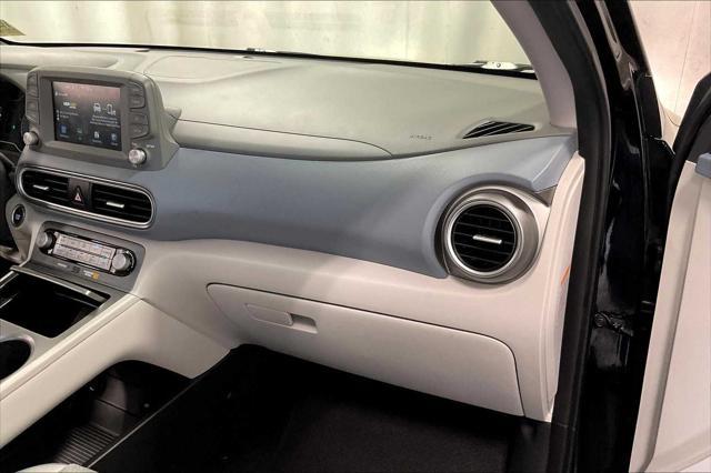 used 2020 Hyundai Kona EV car, priced at $14,500
