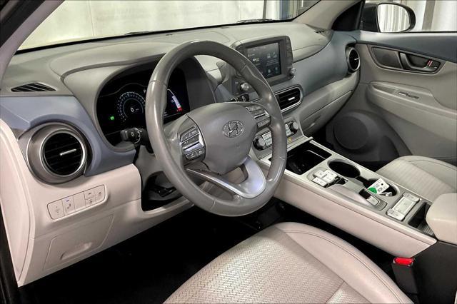 used 2020 Hyundai Kona EV car, priced at $14,500