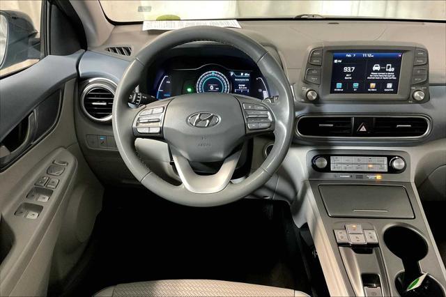 used 2020 Hyundai Kona EV car, priced at $14,900