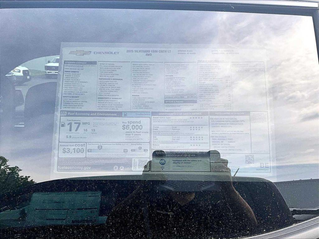 new 2025 Chevrolet Silverado 1500 car, priced at $52,275