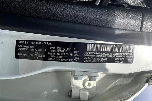 used 2020 Jeep Renegade car, priced at $18,974