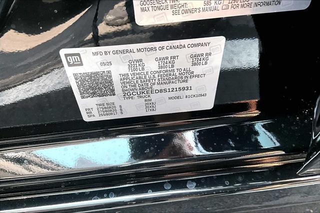 new 2025 Chevrolet Silverado 1500 car, priced at $54,090