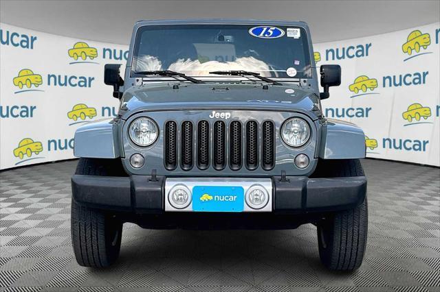 used 2015 Jeep Wrangler Unlimited car, priced at $18,900