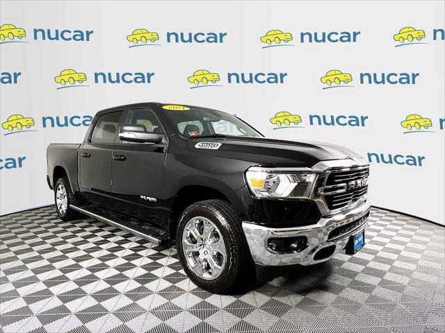 used 2021 Ram 1500 car, priced at $33,600