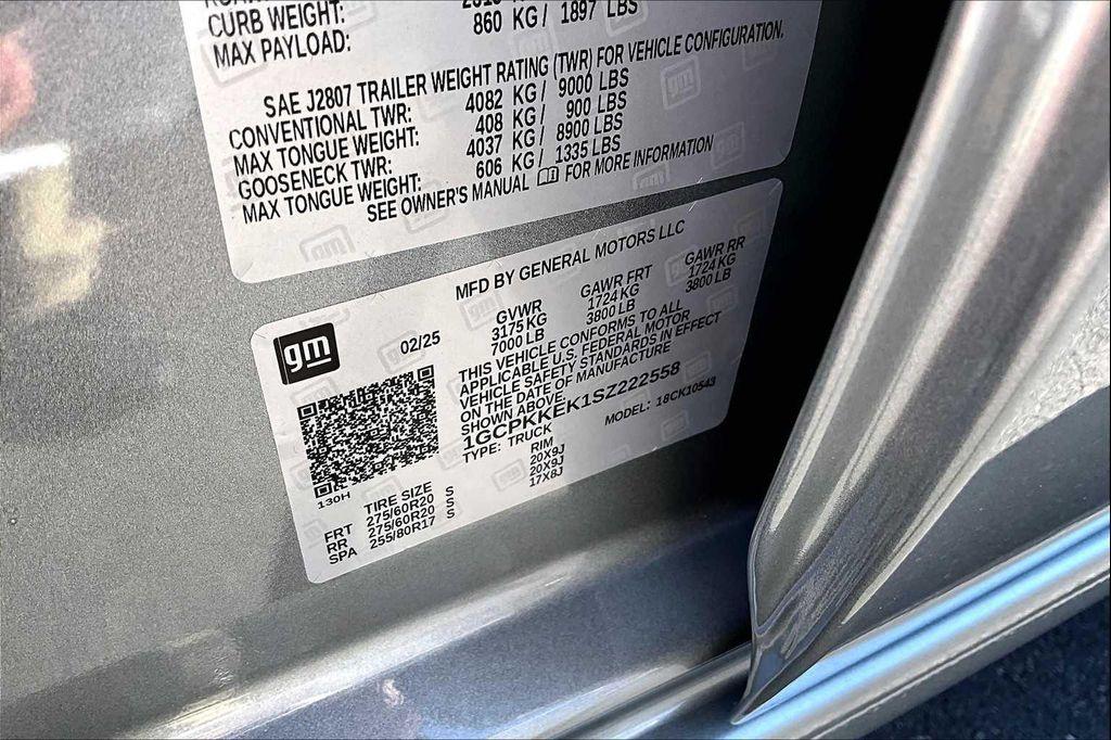 new 2025 Chevrolet Silverado 1500 car, priced at $45,645