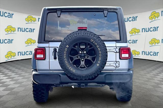 used 2021 Jeep Wrangler car, priced at $30,700