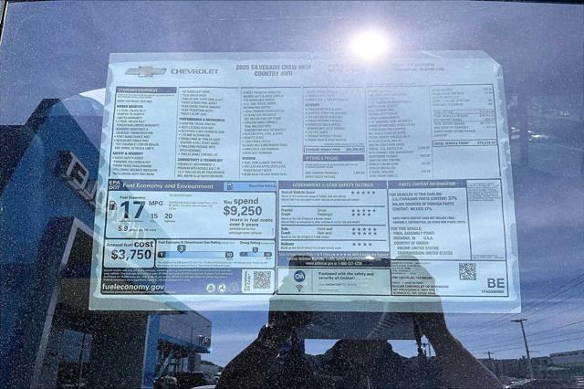 new 2025 Chevrolet Silverado 1500 car, priced at $76,239